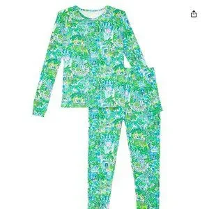 Lilly Pulitzer Pajamas Lilly Pulitzer Baby Girls Toddler Sammy Pajama Set Size 4 Yo Poshmark